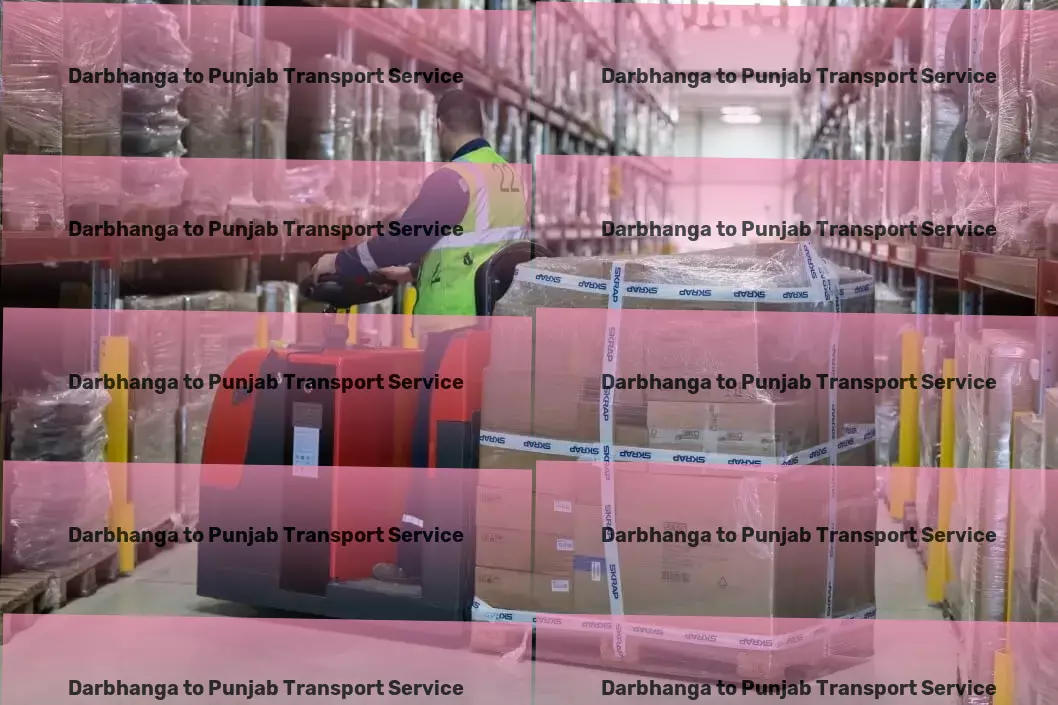 Darbhanga to Punjab Transport The gold standard in handling India's logistical needs. - Express cargo logistics