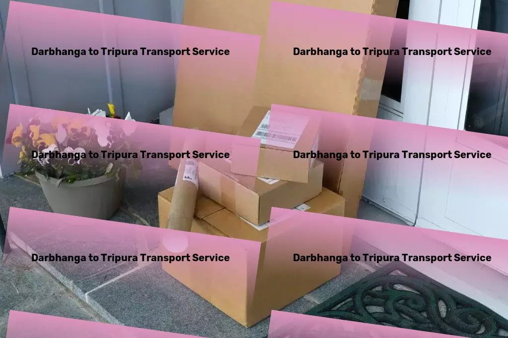 Darbhanga to Tripura Transport Multi-state shipping services