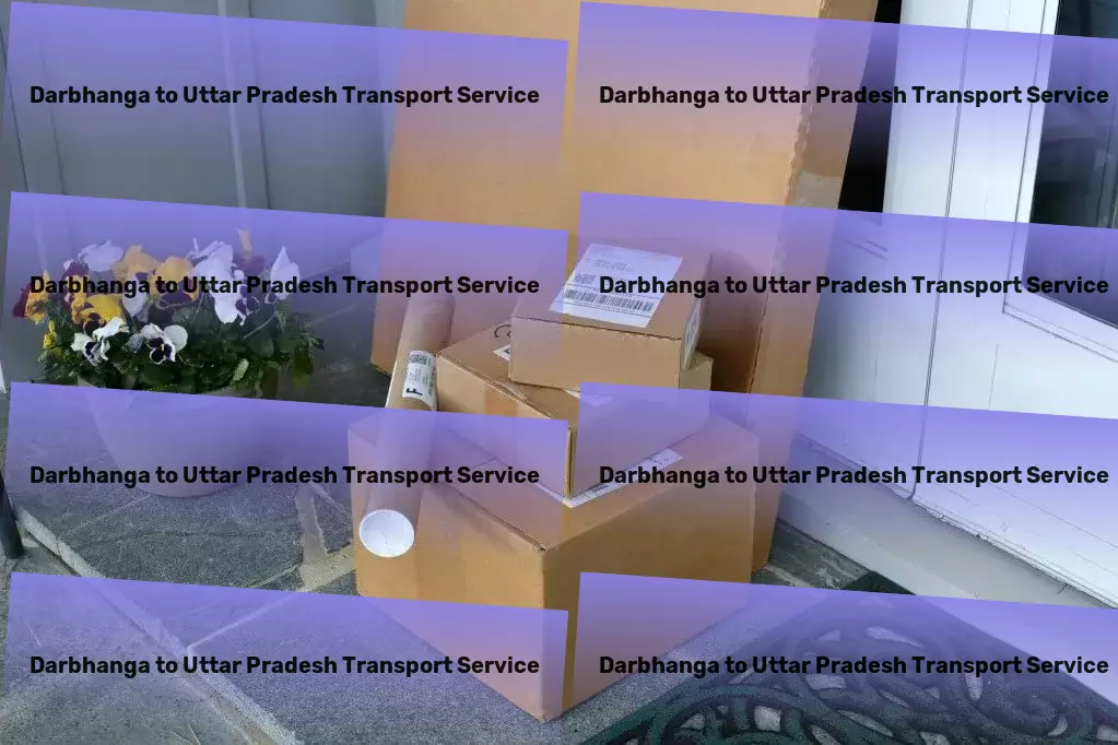 Darbhanga to Uttar Pradesh Transport A new dimension of logistical excellence in India. - Rail transport services