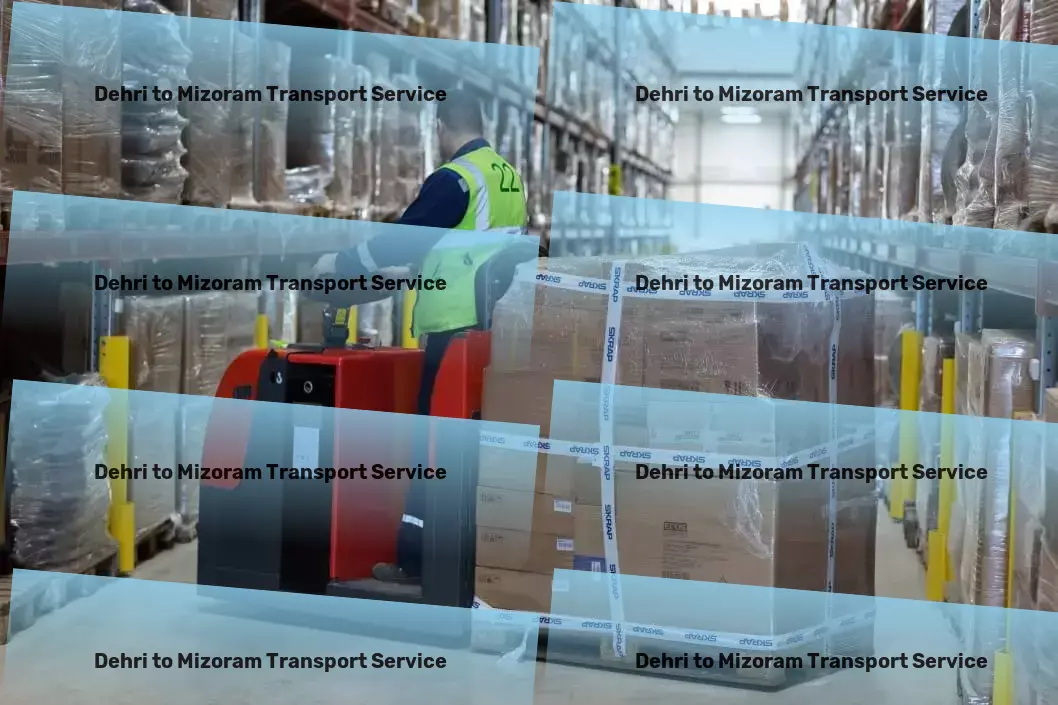 Dehri to Mizoram Transport Industrial goods transport solutions