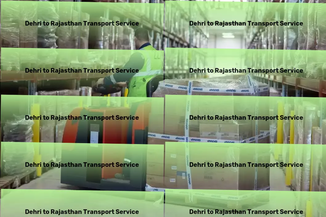 Dehri to Rajasthan Transport Seamless urban travel at your fingertips! - Nationwide cargo shipment