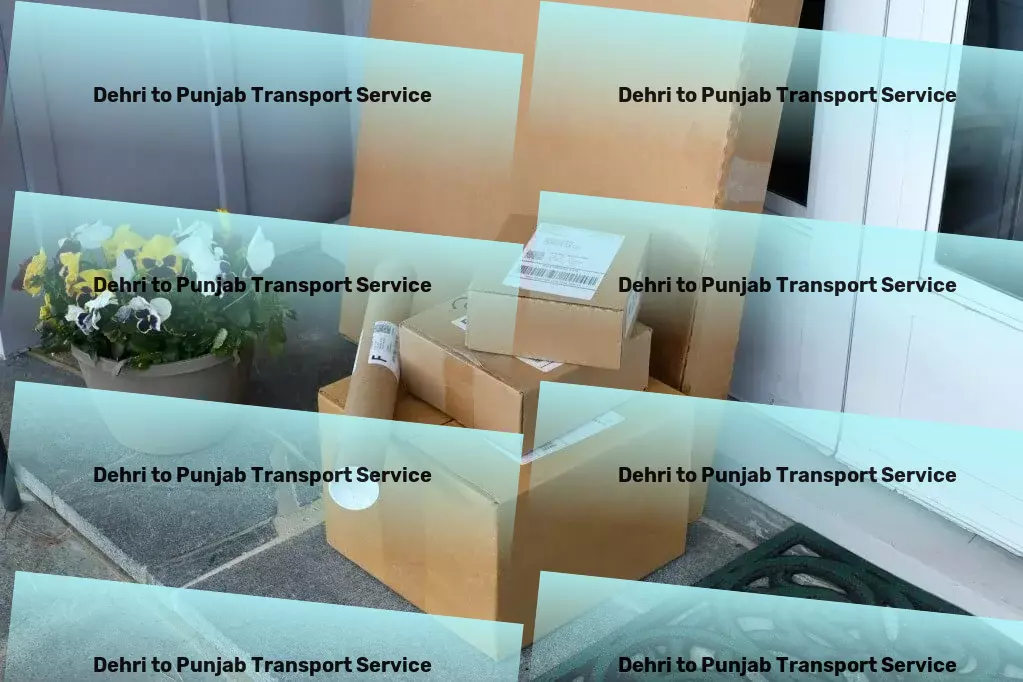 Dehri to Punjab Transport Industrial transport services