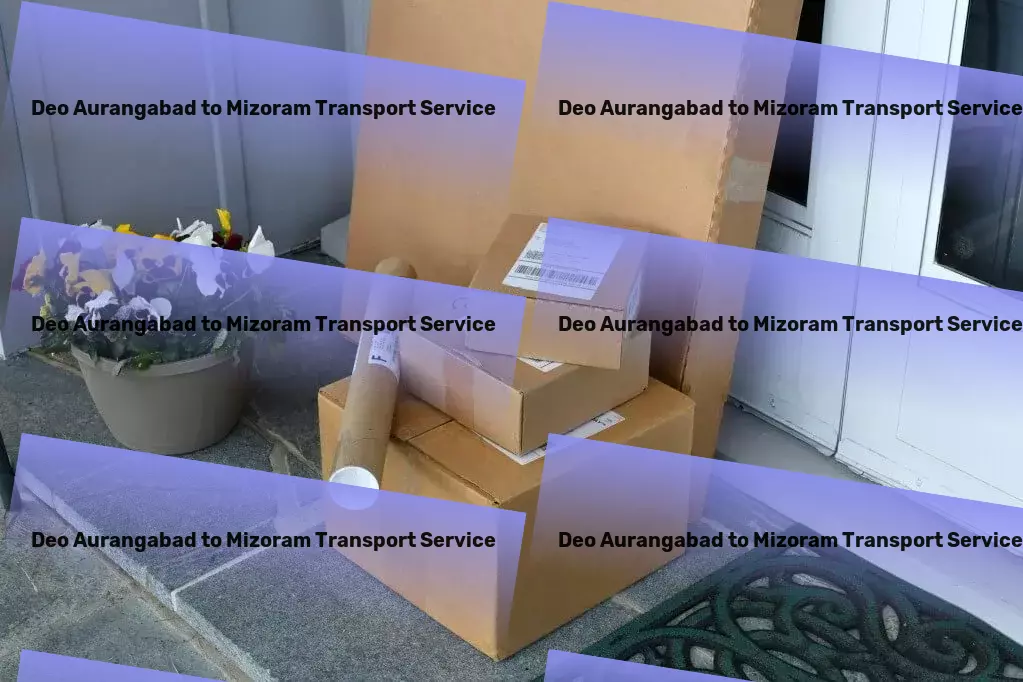 Deo Aurangabad to Mizoram Transport Streamlined shipping services to fit your Indian logistics needs! - Expedited road transport