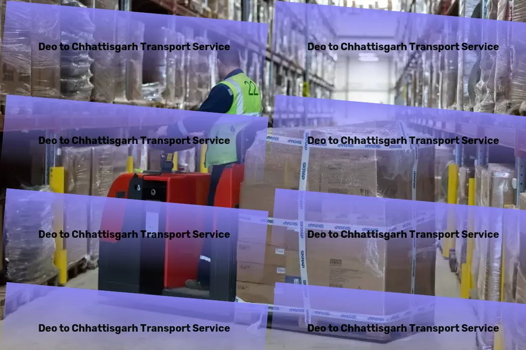 Deo to Chhattisgarh Transport Empowering your supply chain with seamless Indian transport! - Fast delivery logistics