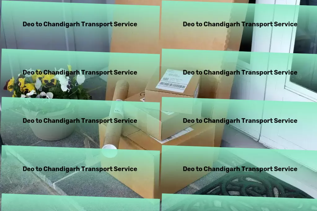 Deo to Chandigarh Transport High-volume cargo transport