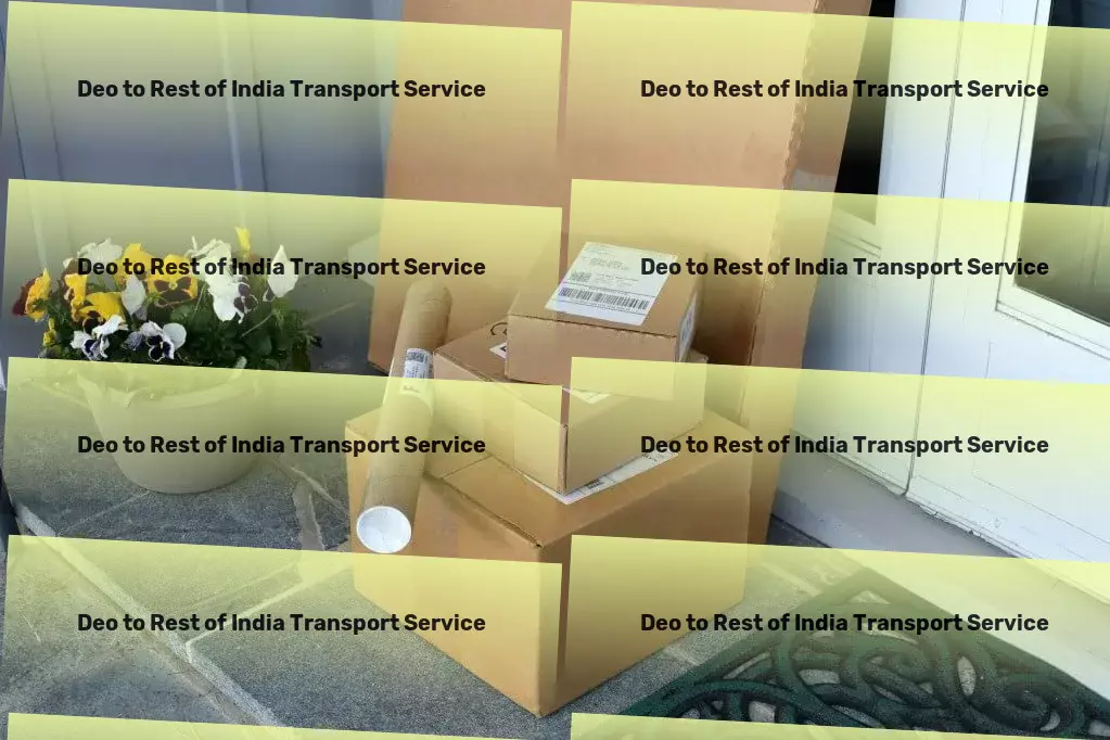 Deo to Rest Of India Transport Aligning excellence with efficiency in Indian logistics! - Industrial freight forwarding