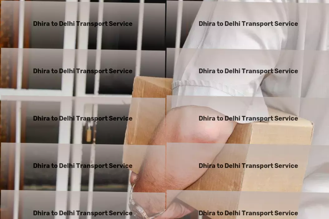 Dhira to Delhi Transport Custom freight solutions