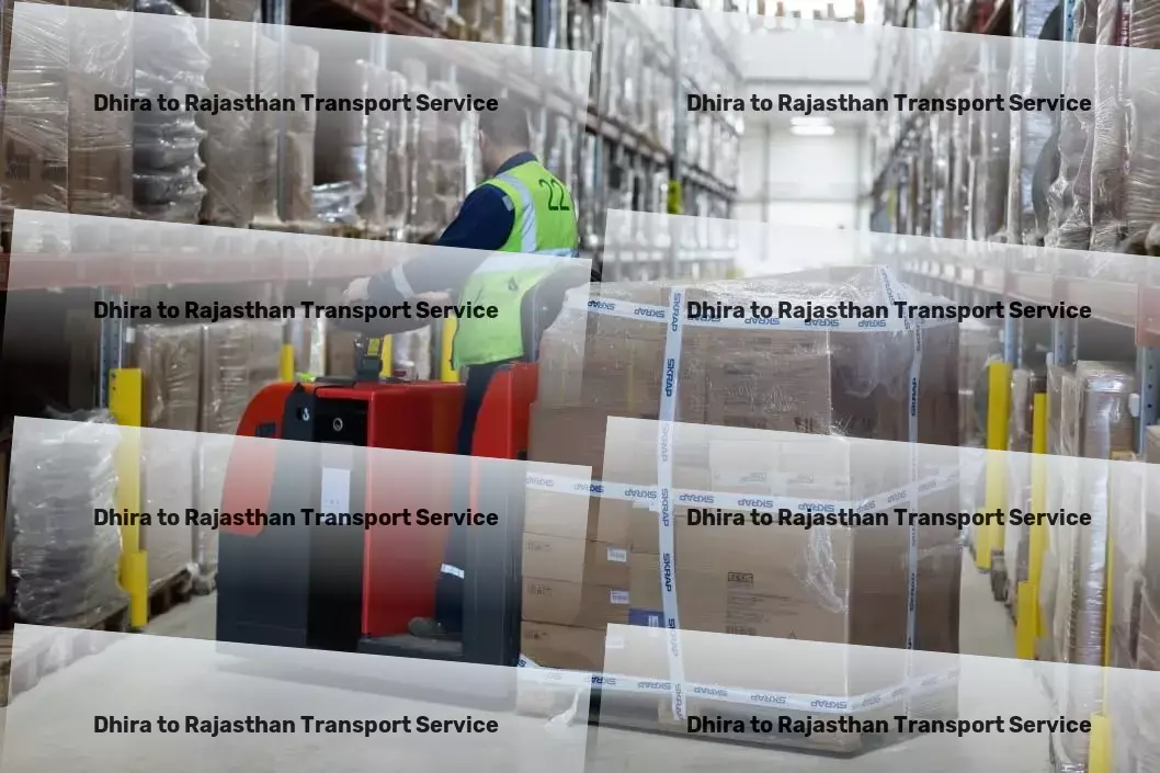 Dhira to Rajasthan Transport Personalized courier services