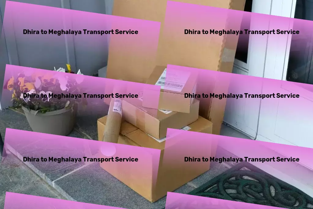 Dhira to Meghalaya Transport Express goods shipment solutions