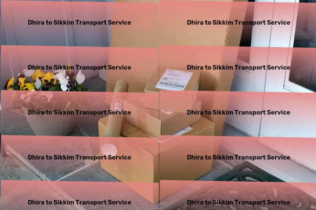 Dhira to Sikkim Transport Optimizing your logistics strategy in vibrant India. - Online cargo transport