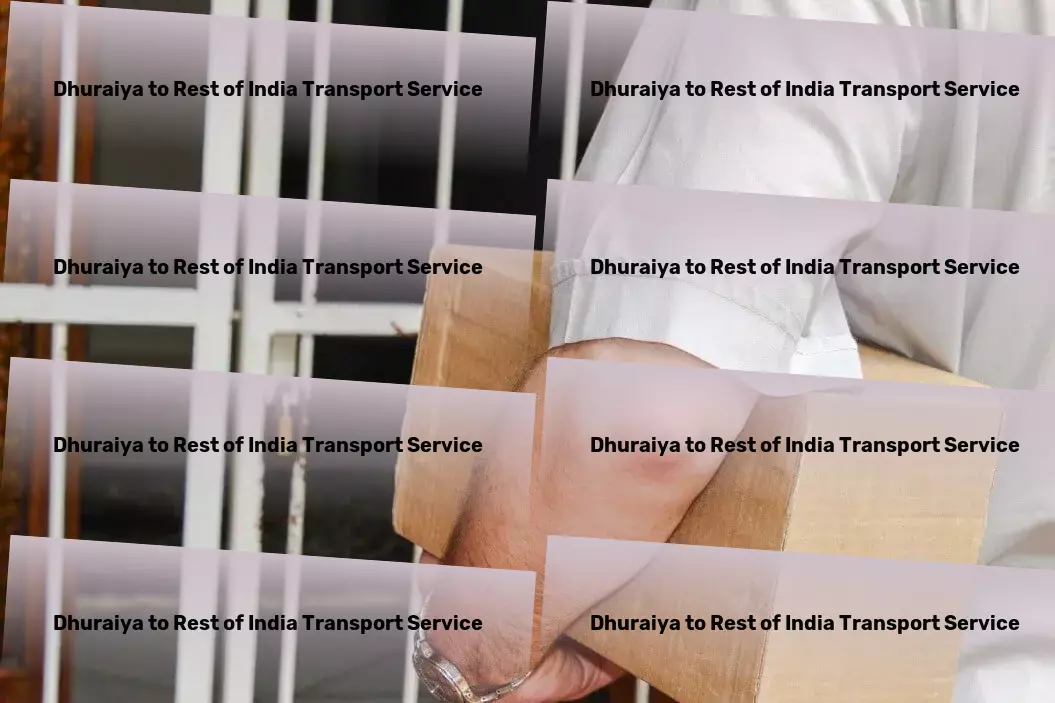 Dhuraiya to Rest Of India Transport Freight shipping