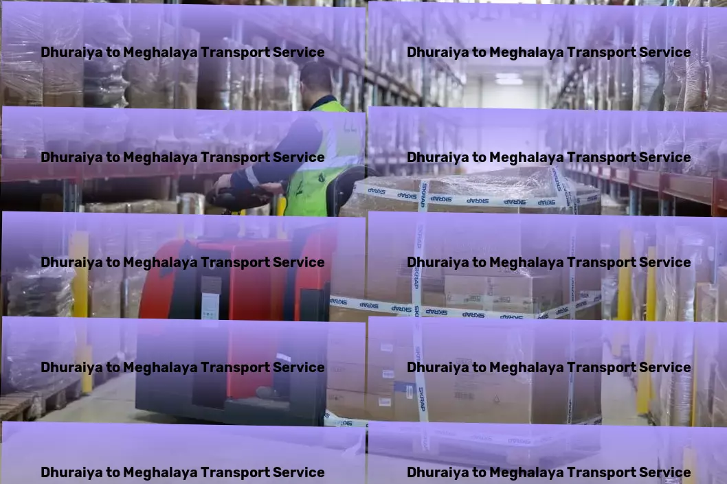 Dhuraiya to Meghalaya Transport Multi-state shipping services