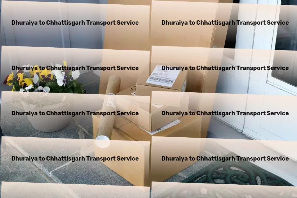 Dhuraiya to Chhattisgarh Transport Long-haul freight transport