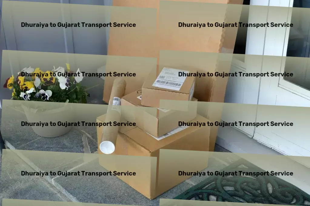 Dhuraiya to Gujarat Transport Redefining logistics excellence in India with every delivery! - Rapid goods operations