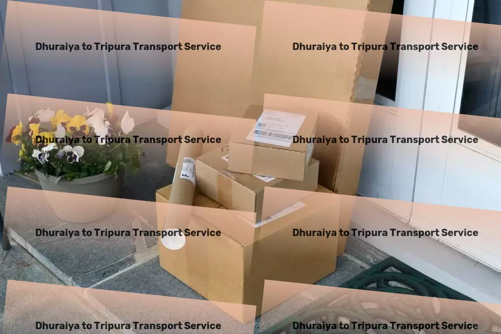 Dhuraiya to Tripura Transport Next-level logistics solutions designed for India's growing needs. - Specialized package delivery