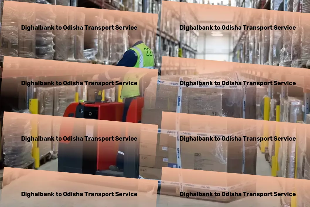 Dighalbank to Odisha Transport Customized truckload shipping