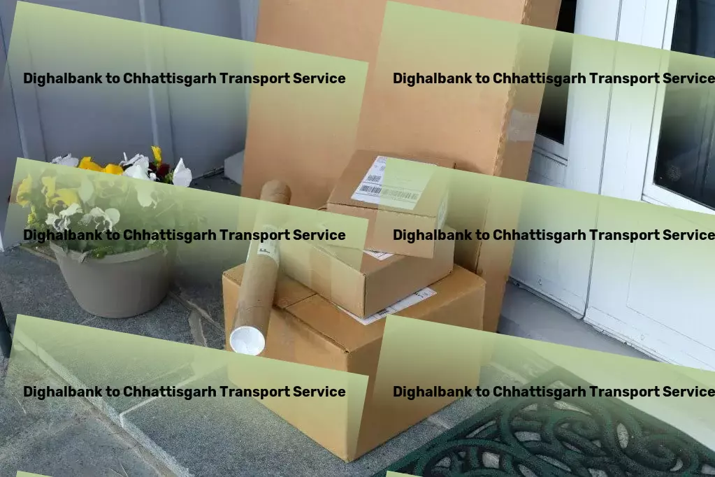 Dighalbank to Chhattisgarh Transport Express road cargo