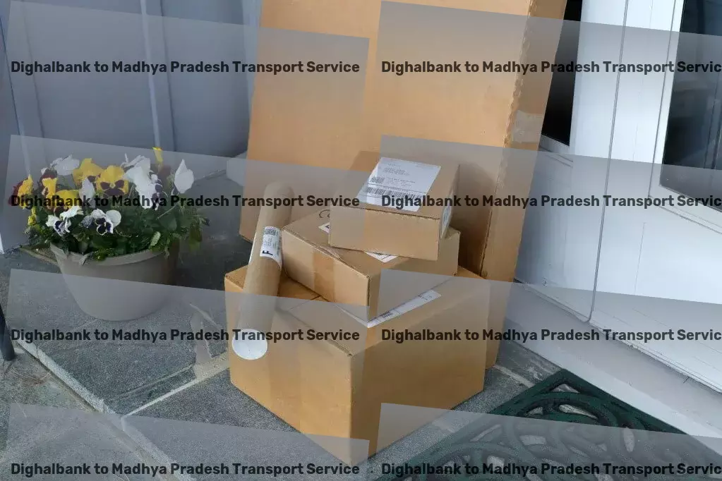 Dighalbank to Madhya Pradesh Transport Fast shipping solutions