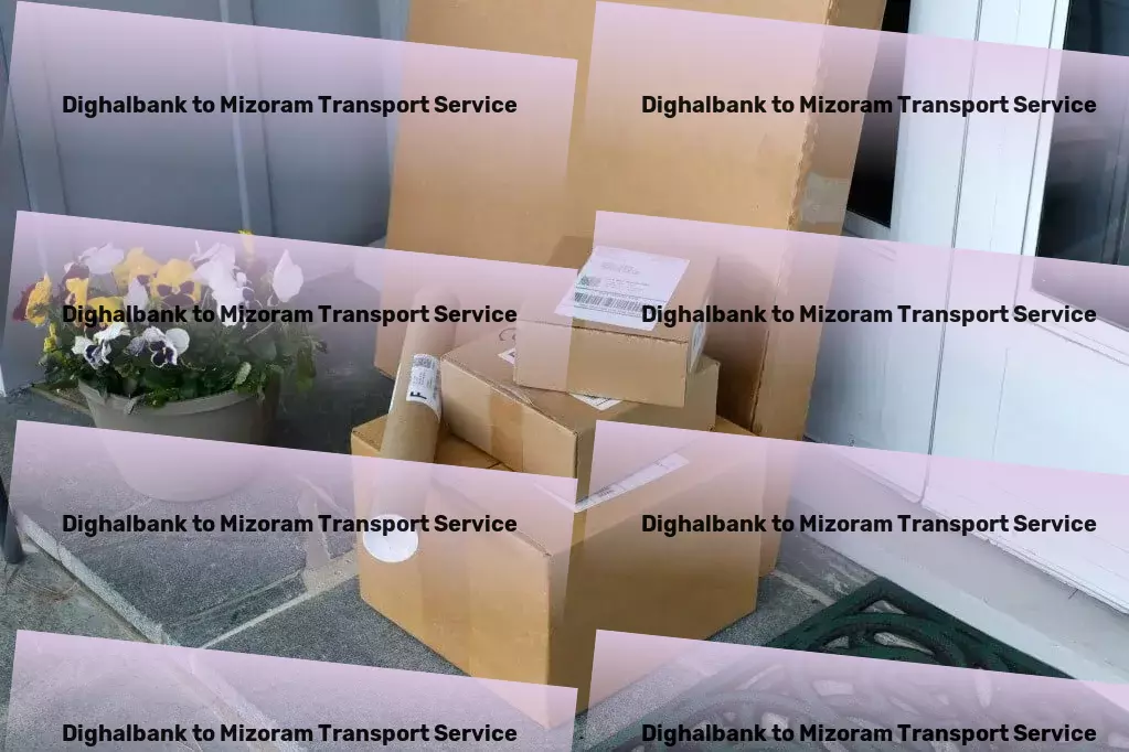 Dighalbank to Mizoram Transport Advanced freight technology