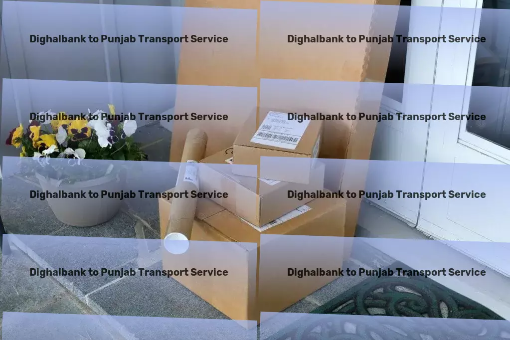 Dighalbank to Punjab Transport Customized freight and shipment solutions