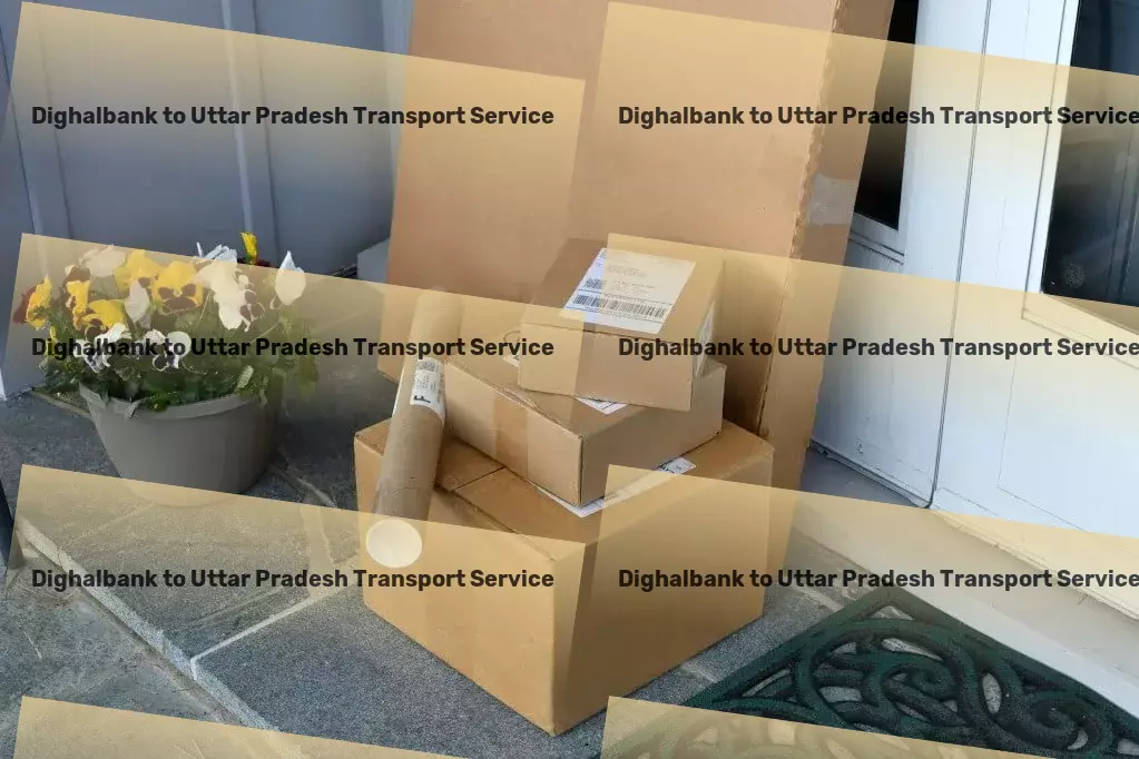 Dighalbank to Uttar Pradesh Transport Supply chain logistics