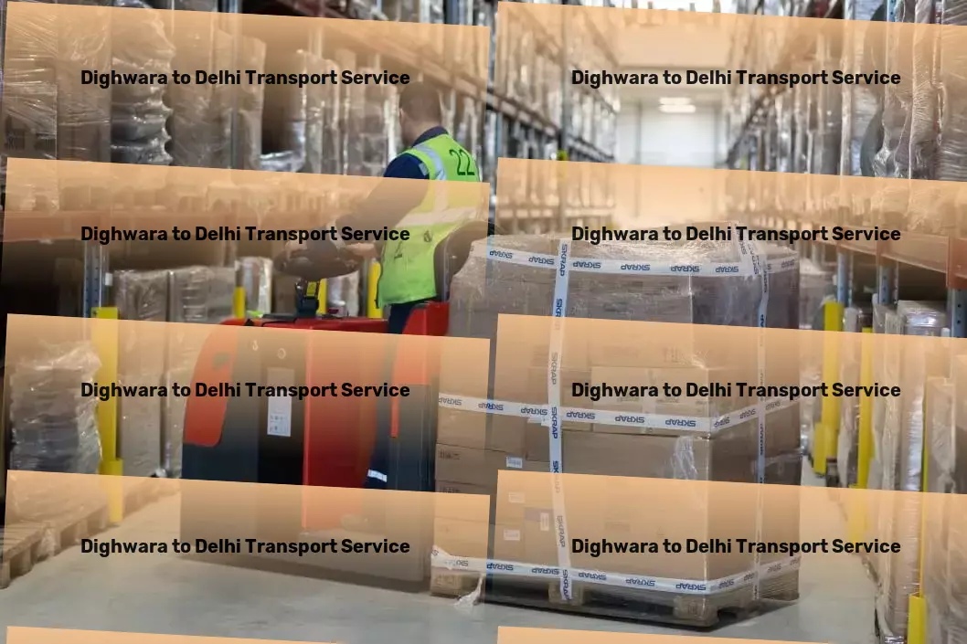 Dighwara to Delhi Transport Parcel Freight Services