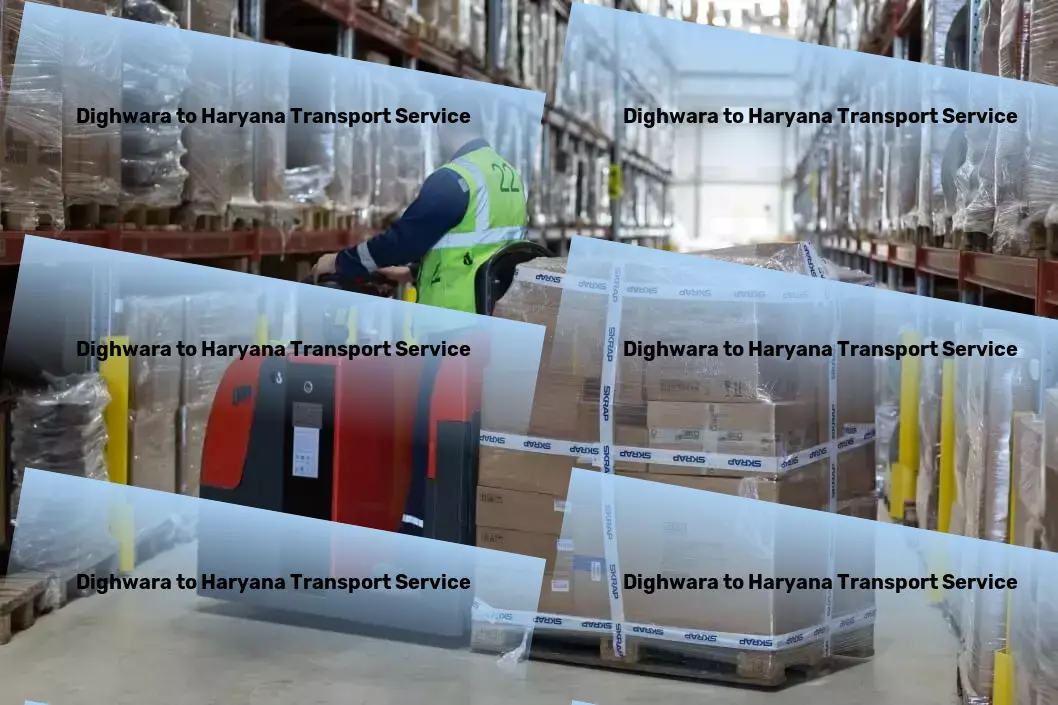 Dighwara to Haryana Transport Envision a smoother logistic journey within India with us. - Long-distance shipping services