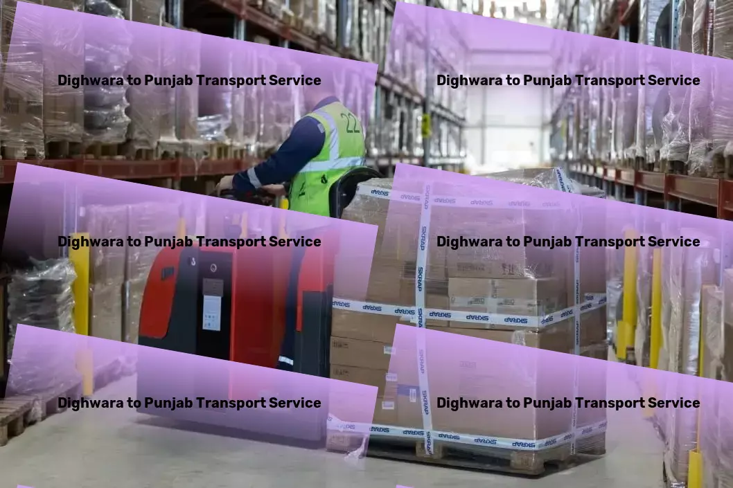 Dighwara to Punjab Transport Specialized goods delivery