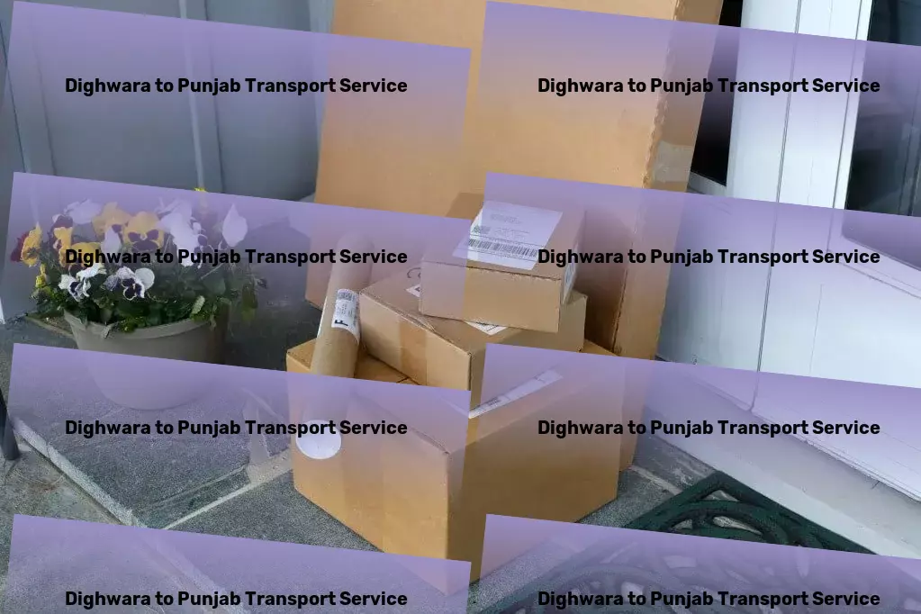 Dighwara to Punjab Transport Streamlined shipping services to fit your Indian logistics needs! - Fast package logistics