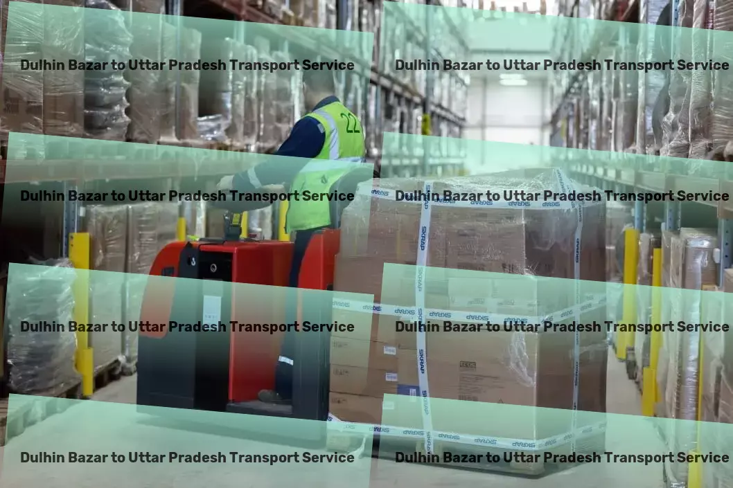 Dulhin Bazar to Uttar Pradesh Transport Full-load goods services