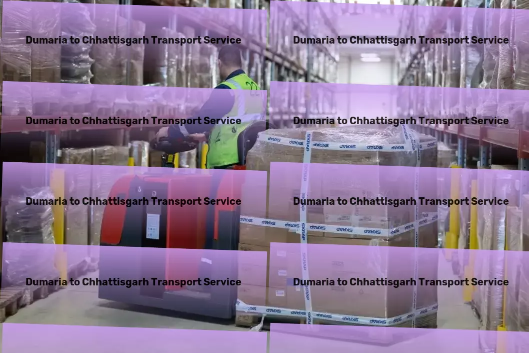 Dumaria to Chhattisgarh Transport Unlock new possibilities in goods shipping within India! - Full-scale goods transport