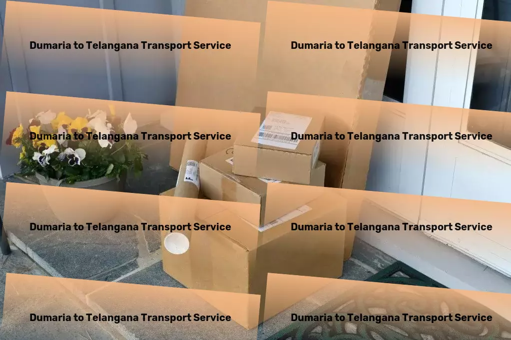 Dumaria to Telangana Transport Express transport operations